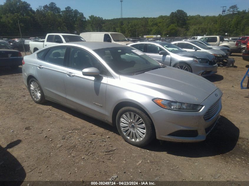 Lot #2535809350 2014 FORD FUSION HYBRID S salvage car