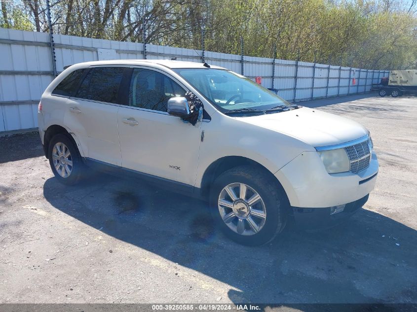 Lot #2539235208 2008 LINCOLN MKX salvage car