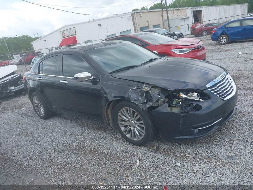 Lot #2543801125 2011 CHRYSLER 200 LIMITED salvage car
