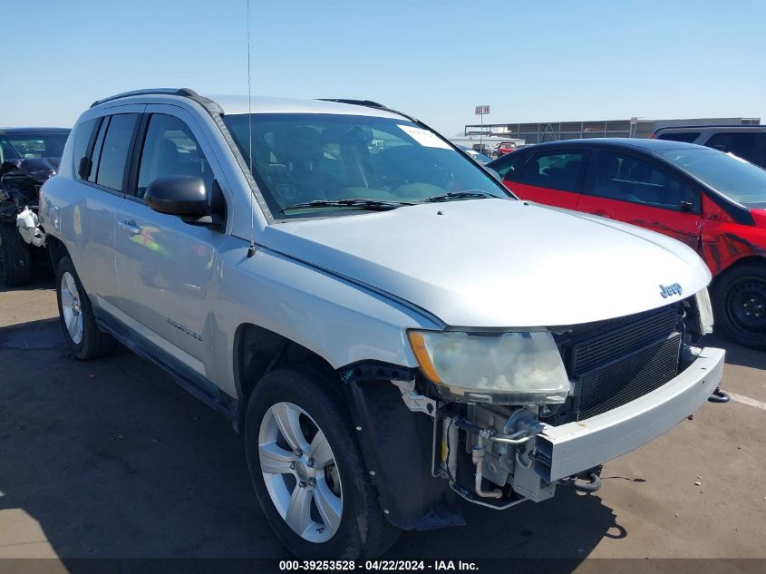 Lot #2525413839 2011 JEEP COMPASS LIMITED salvage car
