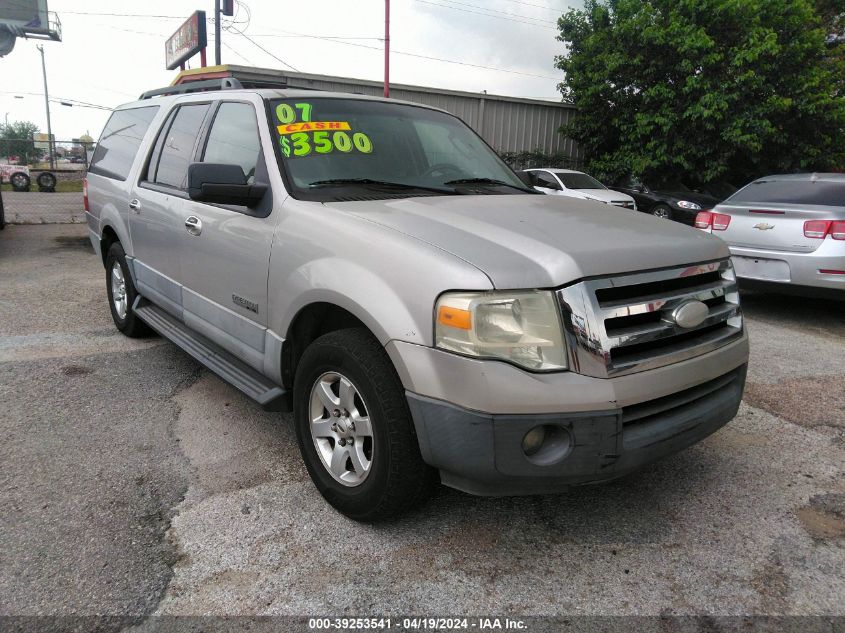 Lot #2536949975 2007 FORD EXPEDITION EL XLT salvage car