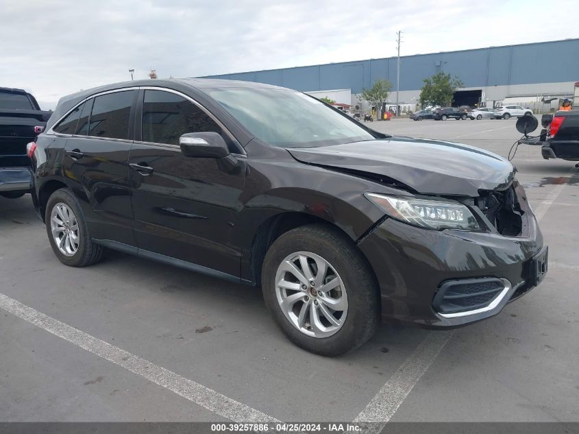 Lot #2539241711 2017 ACURA RDX ACURAWATCH PLUS PACKAGE salvage car