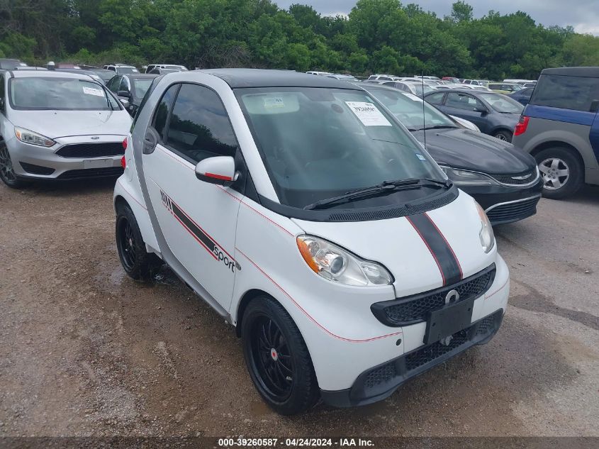Lot #2539239299 2014 SMART FORTWO PASSION/PURE salvage car