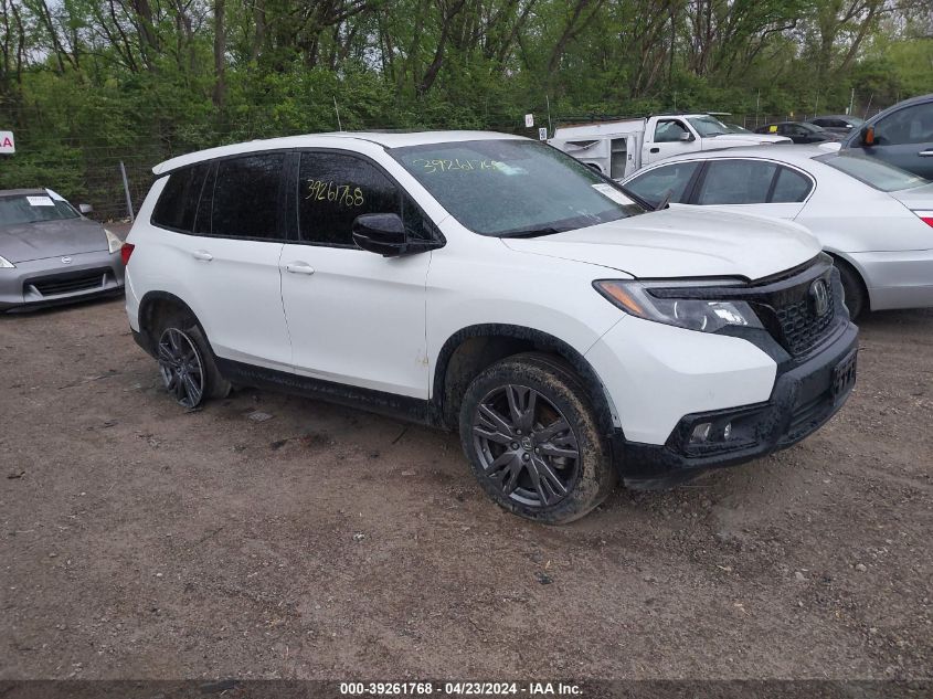 2021 HONDA PASSPORT AWD EX-L #3056467954