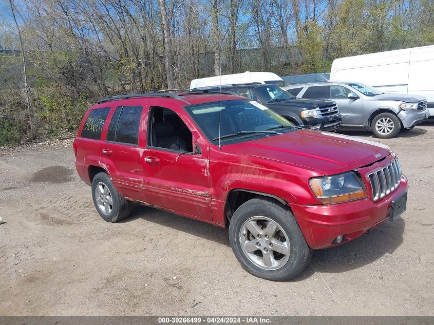 Lot #2535809309 2003 JEEP GRAND CHEROKEE LIMITED salvage car