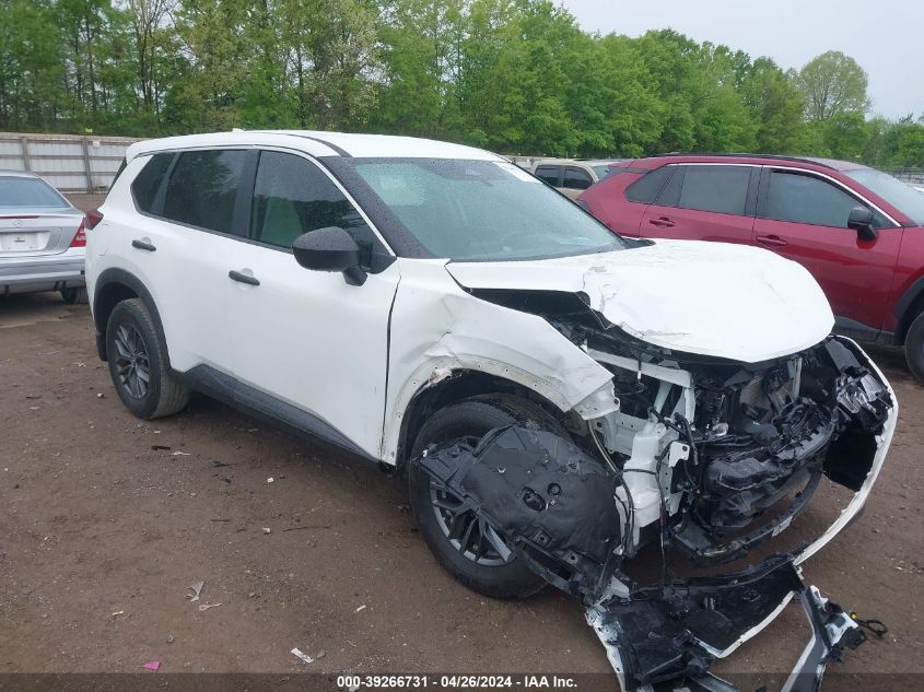 Lot #2534656493 2021 NISSAN ROGUE S FWD salvage car