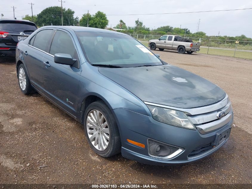Lot #2525408928 2012 FORD FUSION HYBRID salvage car