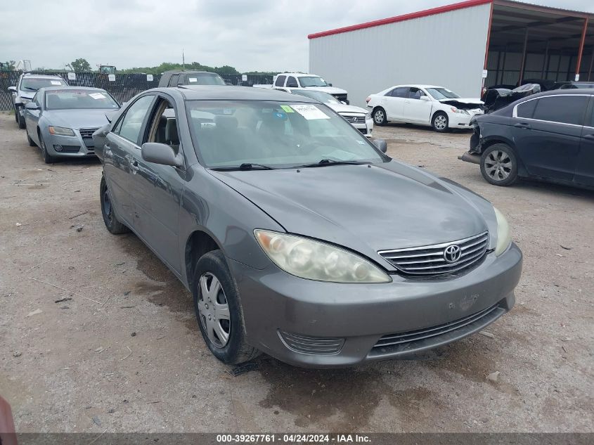 Lot #2541529713 2005 TOYOTA CAMRY LE salvage car