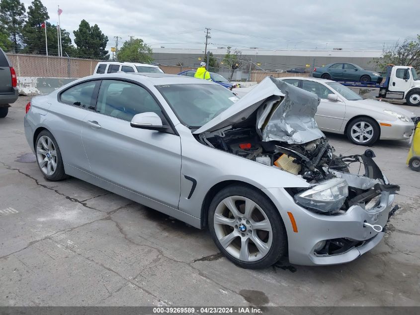 Lot #2539241805 2015 BMW 428I salvage car