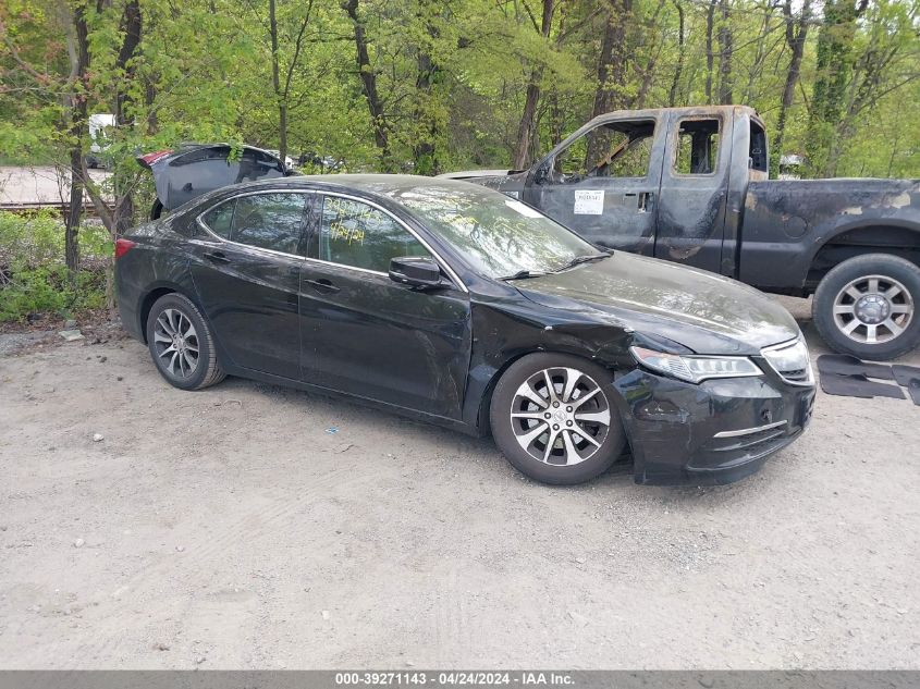 Lot #2539245514 2015 ACURA TLX salvage car