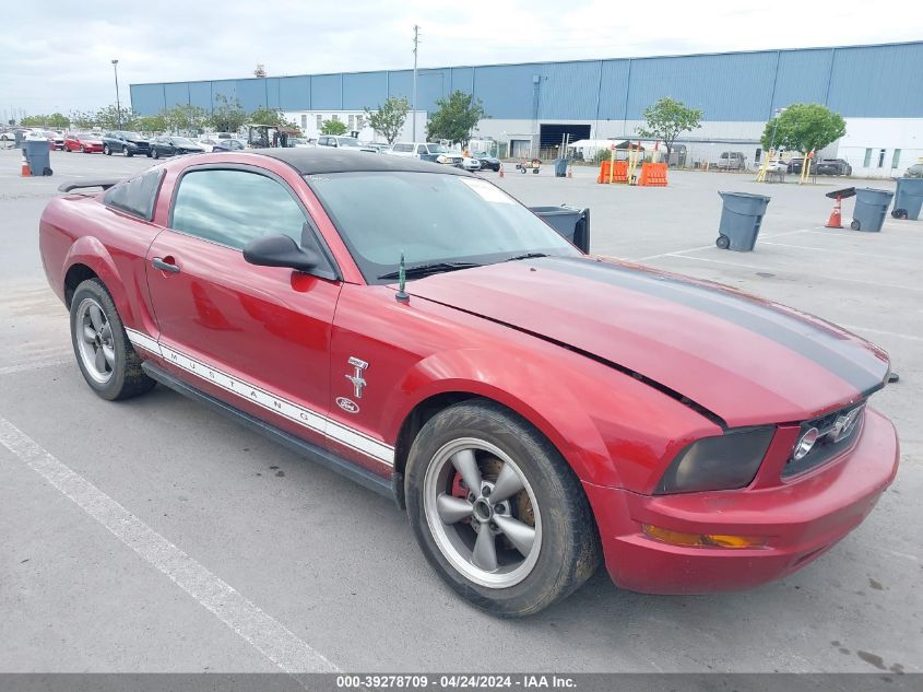 Lot #2539241685 2006 FORD MUSTANG V6 salvage car