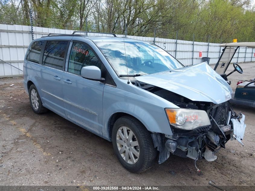 Lot #2539234901 2013 CHRYSLER TOWN & COUNTRY TOURING salvage car