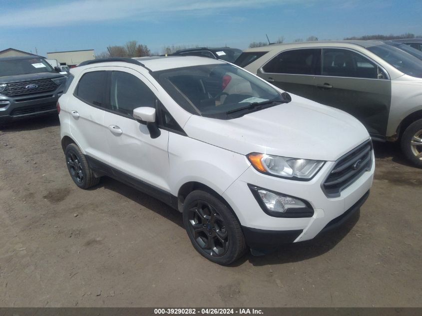 Lot #2536945481 2018 FORD ECOSPORT SES salvage car