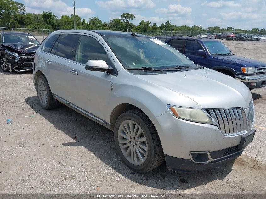 Lot #2536945468 2011 LINCOLN MKX salvage car