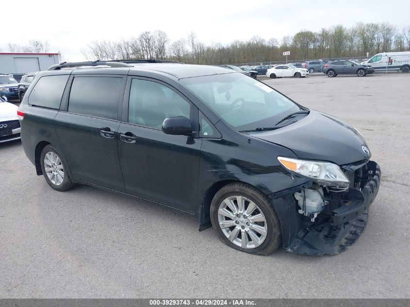 Lot #2539244911 2011 TOYOTA SIENNA LE salvage car