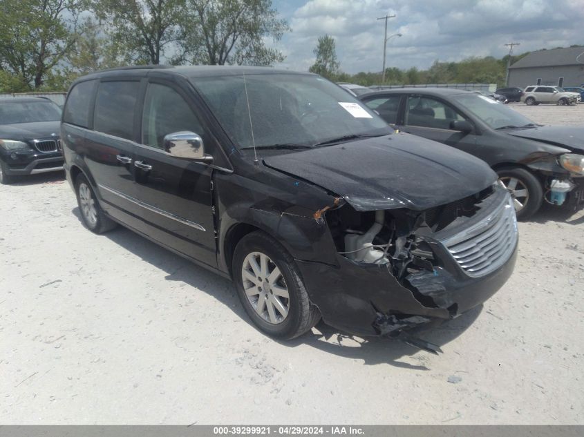 Lot #2534655983 2012 CHRYSLER TOWN & COUNTRY TOURING-L salvage car
