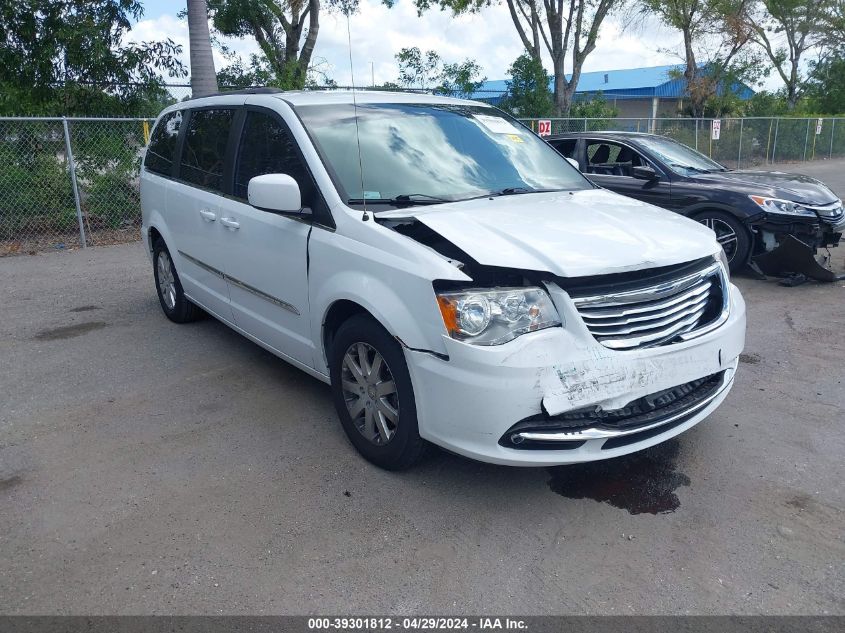 Lot #2568754286 2016 CHRYSLER TOWN & COUNTRY TOURING salvage car