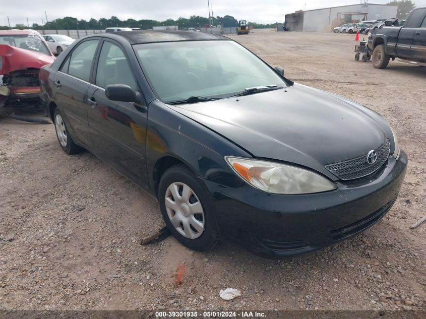 Lot #2541529223 2002 TOYOTA CAMRY LE salvage car