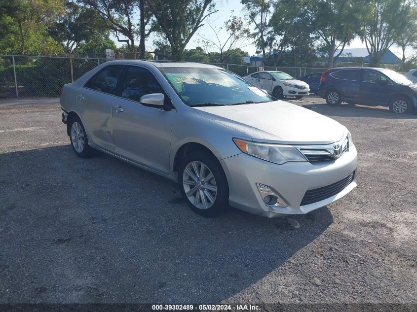 Lot #2539234856 2014 TOYOTA CAMRY XLE V6 salvage car