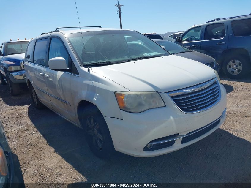 Lot #2543823115 2012 CHRYSLER TOWN & COUNTRY TOURING salvage car