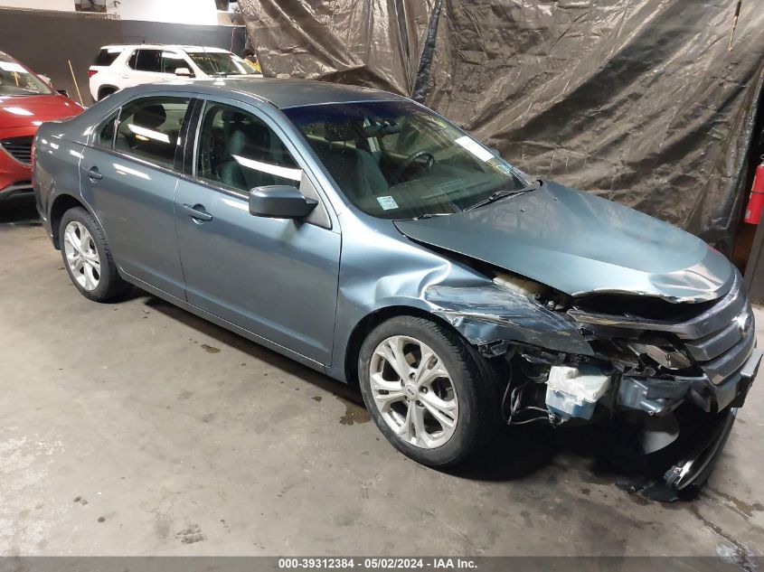 Lot #2541522835 2012 FORD FUSION SE salvage car