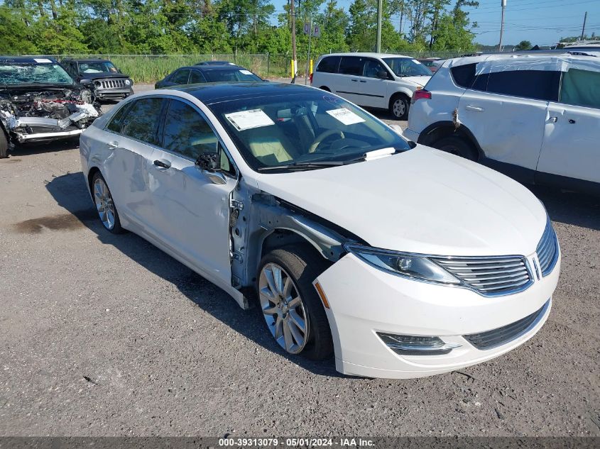 Lot #2525400100 2014 LINCOLN MKZ salvage car