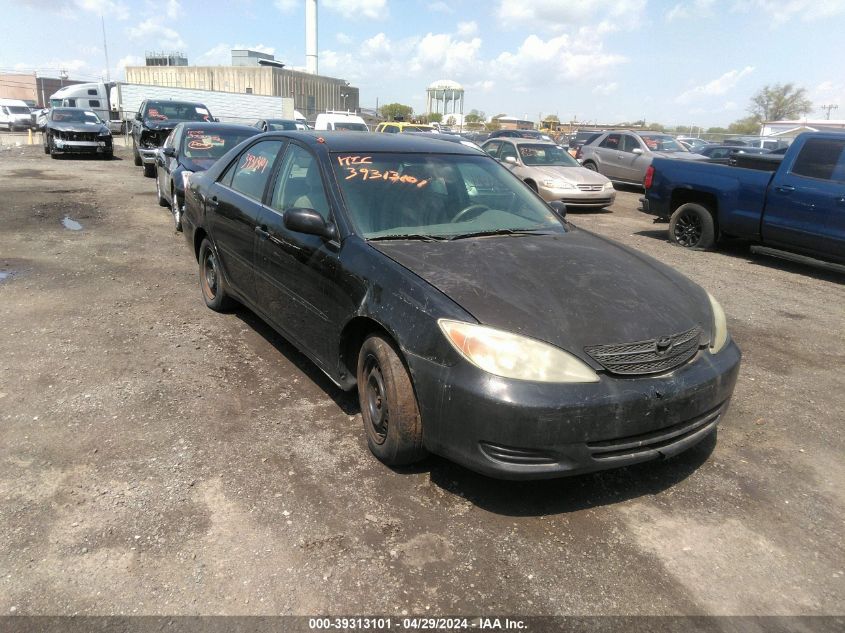 Lot #2539234821 2002 TOYOTA CAMRY LE salvage car