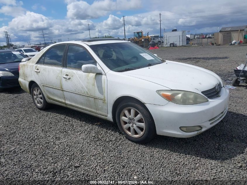 Lot #2536956537 2004 TOYOTA CAMRY XLE V6 salvage car