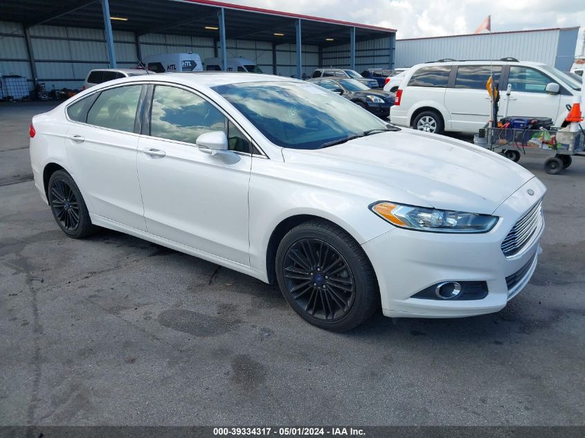 Lot #2531201301 2016 FORD FUSION SE salvage car