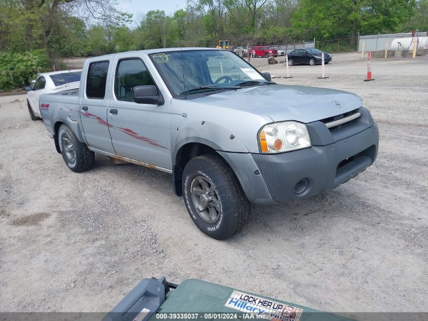Lot #2539244231 2002 NISSAN FRONTIER XE-V6 salvage car