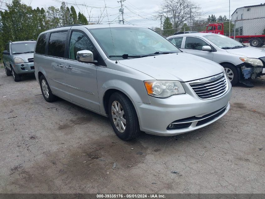 Lot #2539244226 2012 CHRYSLER TOWN & COUNTRY TOURING-L salvage car