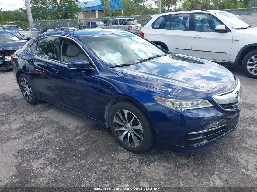 Lot #2568754073 2015 ACURA TLX salvage car