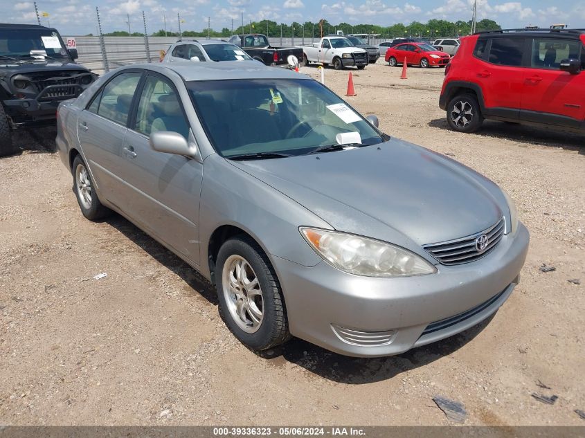 Lot #2541529487 2005 TOYOTA CAMRY LE salvage car