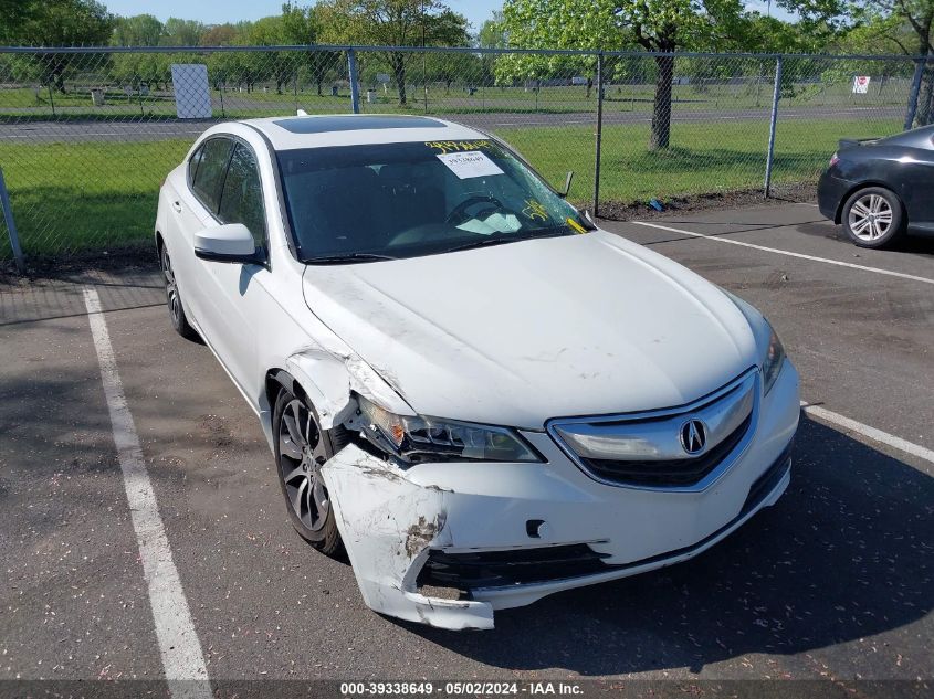 Lot #2570966283 2016 ACURA TLX salvage car