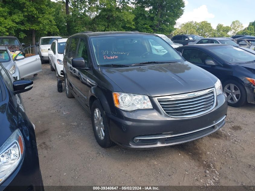 Lot #2531200908 2015 CHRYSLER TOWN & COUNTRY TOURING salvage car