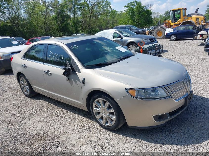 Lot #2525400184 2010 LINCOLN MKZ salvage car