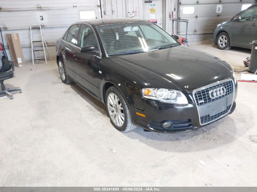 Lot #2535808703 2008 AUDI A4 2.0T/2.0T SPECIAL EDITION salvage car