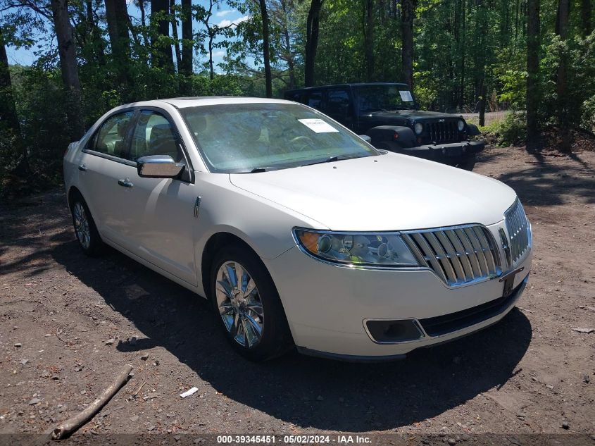 Lot #2525400170 2012 LINCOLN MKZ salvage car