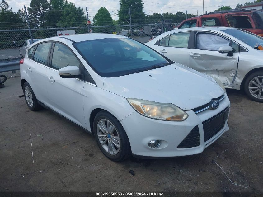 Lot #2568753844 2012 FORD FOCUS SEL salvage car