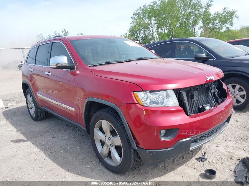 Lot #2539243974 2011 JEEP GRAND CHEROKEE LIMITED salvage car