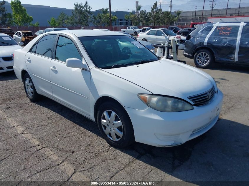 Lot #2541534147 2005 TOYOTA CAMRY LE salvage car