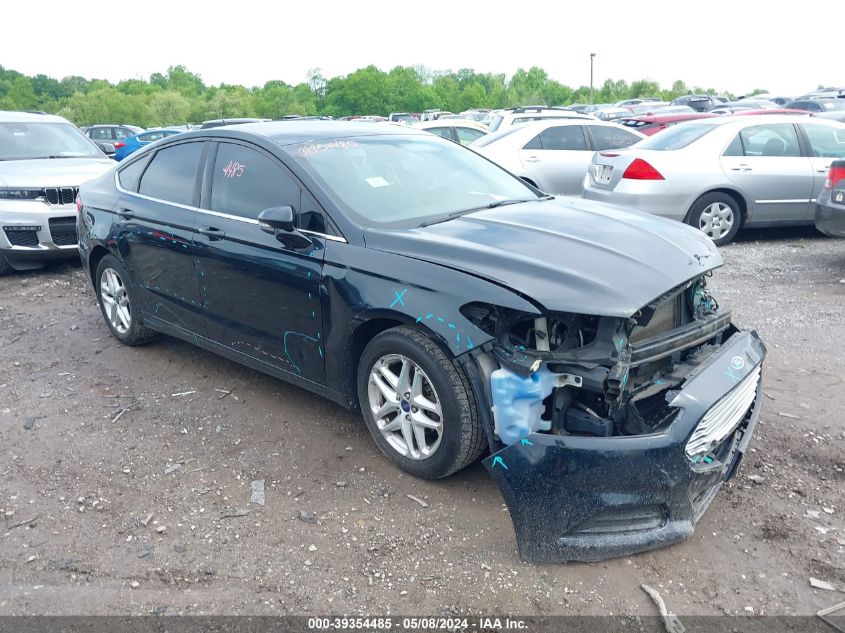 Lot #2548483623 2014 FORD FUSION SE salvage car