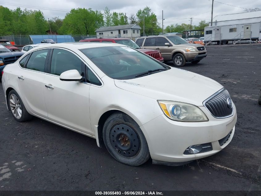 Lot #2543810415 2014 BUICK VERANO LEATHER GROUP salvage car