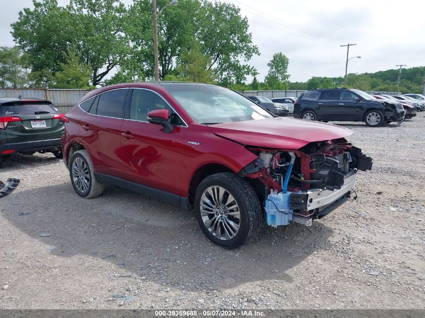Lot #2531201275 2021 TOYOTA VENZA LIMITED salvage car
