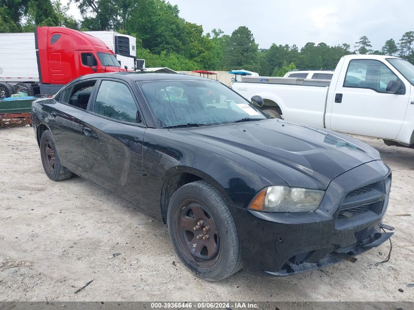 Lot #2539243770 2012 DODGE CHARGER POLICE salvage car