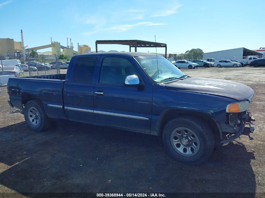 2001 GMC SIERRA 1500 SLE #2990356746