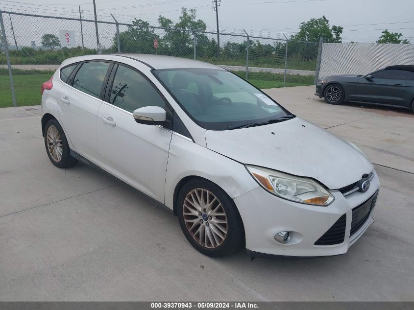 Lot #2539232518 2012 FORD FOCUS SEL salvage car
