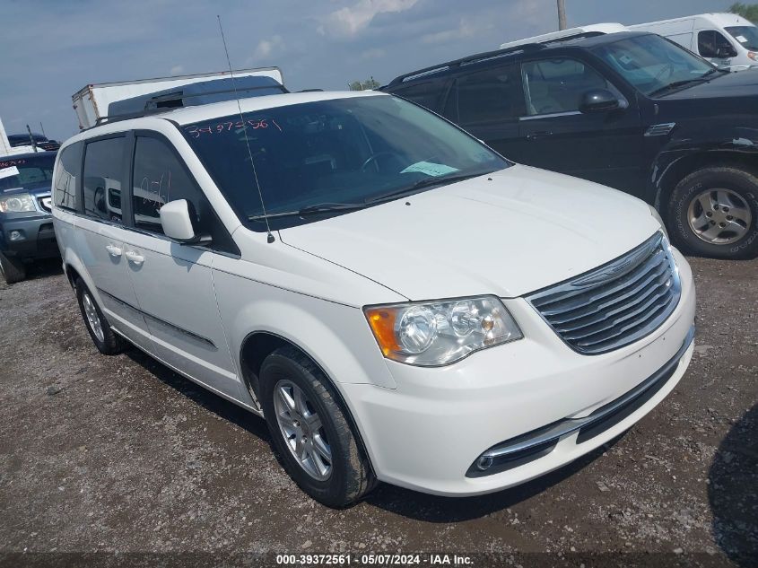 Lot #2531201105 2011 CHRYSLER TOWN & COUNTRY TOURING salvage car