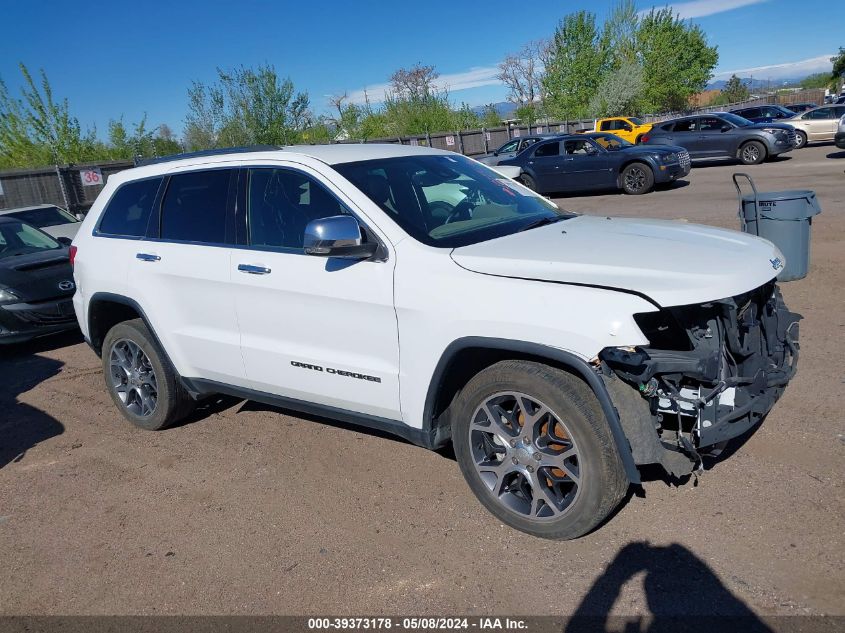 Lot #2541532721 2019 JEEP GRAND CHEROKEE LIMITED 4X4 salvage car