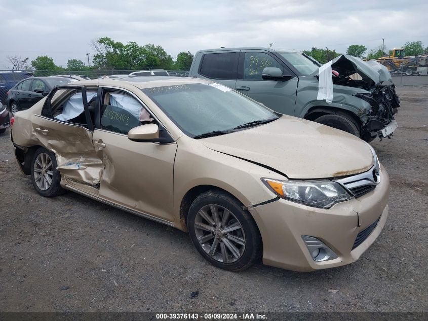 Lot #2539243646 2012 TOYOTA CAMRY XLE V6 salvage car